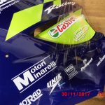 Rieju RS2 PRO Seitenverkleidung Links Kühler platte Links Blau 2