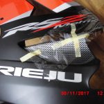 Rieju seitenverkleidung links schwarz rot 2