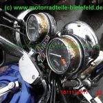 normal Honda CB650 RC03 blau 4 4 Auspuff Custom Umbau Rahmen vernickelt verchromte polierte Teile Ersatzteile parts spares spare parts ricambi repuestos wie CB650C RC05 RC08 20