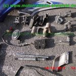 normal Honda NX650 Dominator RD08 zerlegt blau grau RFVC Motor Ersatzteile Teile parts spares spare parts ricambi repuestos wie RD02 62