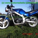 normal Suzuki GS500E blau GM51B 46PS 20tkm Ersatzteile Teile parts spares spare parts ricambi repuestos 4
