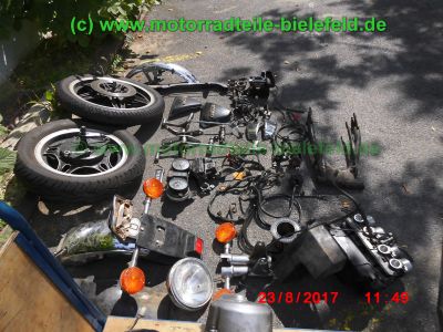 normal Honda CB650C RC05 schwarz zerlegt 4 1 Auspuff BSM A96 6 CD1 1025 Motor RC03E Teile Ersatzteile parts spares spare parts ricambi repuestos wie CB 650 C RC03 RC08 4