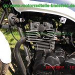 normal Kawasaki GPZ305 weiss blau EX305B Halbschale Belt Drive Riemen Antrieb original Auspuff 2 2 KHI K 070 – wie ER EX Z 250 305 A B GP 22