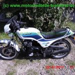 normal Kawasaki GPZ305 weiss blau EX305B Halbschale Belt Drive Riemen Antrieb original Auspuff 2 2 KHI K 070 – wie ER EX Z 250 305 A B GP 4