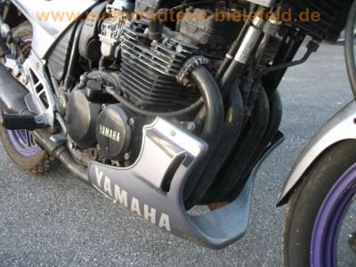 normal Yamaha XJ 600 3KM original grau weiss GIVI Mono Rack MRA Motor Verkleidung wie 3KN 51J 10