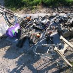 normal Kawasaki KLR 650C lila gruen Restteile wie KL 250 600 650 A B C D 5