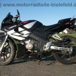 normal Honda CBR 125 R JC34 schwarz 80kmh wie CBF CG CBX CBZ 125 JC 18 22 23 27 29 40 4
