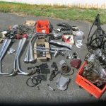 normal Honda CB 550 K K3 Four CB 550 F Four orig Auspuff 4 4 4in4 wie CB 350 400 500 750 Four 3