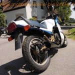 normal Suzuki GSX 550 EF GN71D blau weiss Arrie Motor N702 original Auspuff Suzuki 3132 wie GSX 400 600 750 1100 ES EF 3