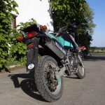 Kawasaki KLE500 Enduro FunDuro lila 2