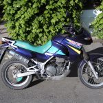 Kawasaki KLE500 Enduro FunDuro lila 5