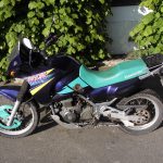 Kawasaki KLE500 Enduro FunDuro lila 50