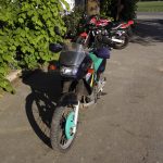 Kawasaki KLE500 Enduro FunDuro lila 51