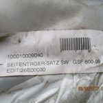 Suzuki GSF600 Bj99 Seitenträger 5