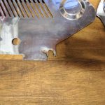 Honda GL 1000 1100 Seitenverkleidung verchromt 2