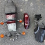 kawasaki zephyr 550 Sitzbank Blinker Ersatzteile Motor 2