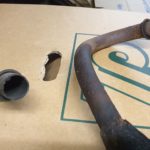 Kawasaki AR80 Auspuffanlage Kawasaki AR80 Auspuffanlage 3