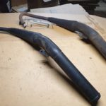 Kawasaki AR80 Auspuffanlage Kawasaki AR80 Auspuffanlage 7