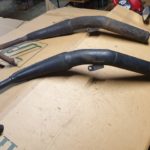 Kawasaki AR80 Auspuffanlage Kawasaki AR80 Auspuffanlage 8