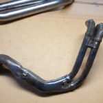 Kawasaki EL250 252 Auspuff Kruemmer 1