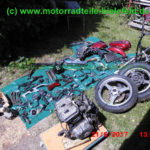 Kawasaki EL250 252 Auspuff Kruemmer 16