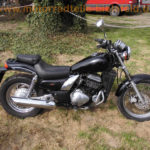 Kawasaki EL250 252 Auspuff Kruemmer 17