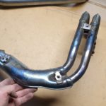 Kawasaki EL250 252 Auspuff Kruemmer 2