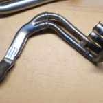 Kawasaki EL250 252 Auspuff Kruemmer 6