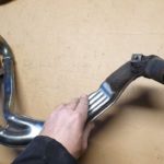 Kawasaki EL250 252 Auspuff Kruemmer 8