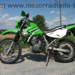 Kawasaki KLR650C KL650C Auspuff 8