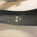 Kawasaki Z400 K4 Kotfluegel hinten 2