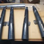 Kawasaki Z750 KZ750R Z750GP ZX750A GPz750UT Auspuff Kawasaki Z750 Auspuff 20