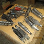 Diverse Kawasaki Yamaha Honda Federbeine 2