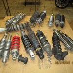 Diverse Kawasaki Yamaha Honda Federbeine 4