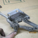 Kawasaki GPX 750 R ZX750F Fuss rasten Anlage 8