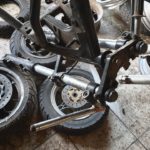 Kawasaki GPZ1100 ZXT10A Rahmen mit Brief 2