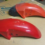 Kawasaki GPZ750 TURBO ZX750E Kotfluegel vorne 1