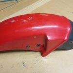 Kawasaki GPZ750 TURBO ZX750E Kotfluegel vorne 10