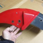 Kawasaki GPZ750 TURBO ZX750E Kotfluegel vorne 12