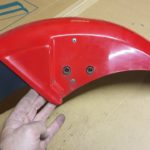 Kawasaki GPZ750 TURBO ZX750E Kotfluegel vorne 13