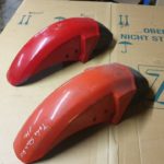 Kawasaki GPZ750 TURBO ZX750E Kotfluegel vorne 3