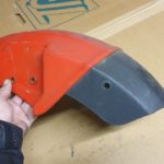 Kawasaki GPZ750 TURBO ZX750E Kotfluegel vorne 32