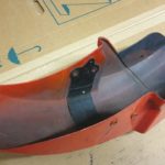 Kawasaki GPZ750 TURBO ZX750E Kotfluegel vorne 34