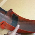 Kawasaki GPZ750 TURBO ZX750E Kotfluegel vorne 35