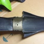 Kawasaki KLE500 Kotfluegel vorne 12