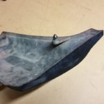 Kawasaki KZ1000 LTD CSR Seitendeckel Links 7