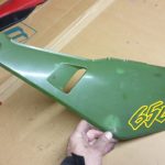 Kawasaki Seitendeckel 196