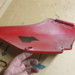 Kawasaki Seitendeckel 30