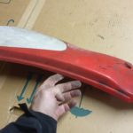 Kawasaki Seitendeckel 75