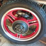 Kawasaki Z750E Hinterrad 1